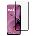 Miniatyrbillede 1 af 2: SKALO Motorola Moto G55 5G FULL-FIT Hærdet Glas Skærmbeskyttelse - Sort Black