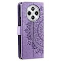 Miniatyrbillede 6 af 6: SKALO Xiaomi Redmi 14C Mandala Flip Cover - Lilla Purple