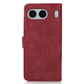 Miniatyrbillede 7 af 8: SKALO OnePlus Nord 4 KHAZNEH Pungetui i PU-læder - Rød Red