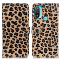 Pikkukuva 2 / 9: SKALO Moto E20/E30/E40 Leopard mönstrad Plånboksfodral i PU Läder Multicolor