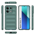 Miniatyrbild 6 av 7: SKALO Xiaomi Redmi Note 13 4G Rugged Bumpers TPU-Skal - Grön Grön