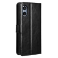 Pikkukuva 5 / 5: SKALO Sony Xperia 5 V Lompakkokotelo PU-nahkaa - Musta Black