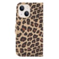 Pikkukuva 3 / 5: SKALO iPhone 13 Mini Leopard mönstrad Plånboksfodral i PU Läder Multicolor