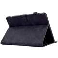 Miniatyrbild 4 av 10: SKALO Amazon Fire HD 10/10 Plus (2021) Embossed PU-Läder Fodral - Svart Svart