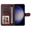 Miniatyrbillede 3 af 9: SKALO Samsung S24+ PU-læder Pungetui - Vælg farve Brown