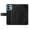 Pikkukuva 6 / 9: SKALO Xiaomi Redmi Note 13 Pro 5G Mandala lompakkokotelo - Musta Black