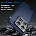 Miniatyrbillede 5 af 9: SKALO Xiaomi 14T Armor Carbon Stødsikker TPU-cover - Vælg farve Blue