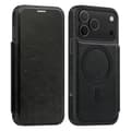 SKALO iPhone 17 Pro Max Slim Lompakkokotelo - Musta Black