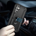 Pikkukuva 6 / 7: SKALO Samsung A54 5G Armor Hybridi metallirengas kuori - Musta Black
