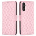 Pikkukuva 1 / 9: SKALO Samsung A25 5G BINFEN COLOR Tikattu Lompakko - Pinkki Pink