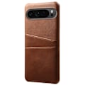 Miniatyrbillede 2 af 4: SKALO Google Pixel 9 Pro XL PU-læder Cover med Pung - Brun Brown