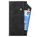 Pikkukuva 7 / 9: SKALO Google Pixel 9/9 Pro ESEBLE Big Wallet Lompakkokotelo - Musta Black