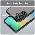 Pikkukuva 7 / 9: SKALO Samsung A26 5G Color Bumper Frosted Suojakuori - Musta Black