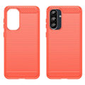Pikkukuva 8 / 9: SKALO Samsung A36 5G Armor Carbon Suojakuori - Valitse väri Red