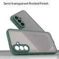Miniatyrbild 5 av 9: SKALO Samsung A56 5G Color Bumper Frosted Skal - Grön Grön