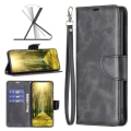 Miniatyrbillede 6 af 6: SKALO Xiaomi Redmi Note 13 4G Flip Cover m. pung i PU-læder - Sort Black