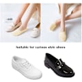 Miniatyrbillede 5 af 6: Usynlige Sokker til Kvinder - Åndbare Mesh Anti-Slip Usynlige Sokker Is Silke Lav Snit Liner Ankel Korte Sokker til Damer Træningssko Loafers Sneakers Bådsko Beign
