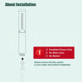 Miniatyrbilde 7 av 8: Håndholdt dusj håndholdt dusjspray baderom dusjstav høytrykks luksus hånddusj messing høystrøms hånddusjhode, dobbeltfunksjoner Polished Chrome Dual Functions Style
