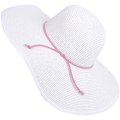 Miniatyrbilde 2 av 2: Kvinner Foldable Floppy Bred Brede Brede Solhatt Sommer Strandhatt UV UPF 50+ 05Style White