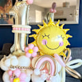 Miniatyrbillede 6 af 8: Guld ballon nummer 5, 40 tommer store selvopblæsende folie nummer balloner 0-9, lys guld digital 5 helium ballon til 5. pigers drenges kvinders fødselsdag Champagne Gold Number 5