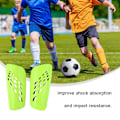 Miniatyrbild 5 av 5: Fotboll Benskydd Andningsbara Lätta Fotbolls Benskydd Skyddsutrustning för Vuxna Pojkar Idrottare, 2-pack