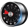 Miniatyrbillede 1 af 6: Basics Mekanisk og Magnetisk Timer, Justerbar fra 1 til 59 Minutter, Nedtællingstimer til Børn og Voksne, Resttid Visning, Akustisk