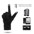 Miniatyrbilde 2 av 5: Dame Touchscreen Hansker - Vinter Varme Hansker Damer Termisk Touchscreen Full Finger Votter Vindtett Foret Tykke Varme Hansker for Gaver, Svart