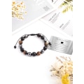 Miniatyrbild 3 av 7: Tigers Eye Armband för Män - Personlig Trippelskydd Pärlarmband för Män - Fars Dag Examen Födelsedagspresenter Graduation