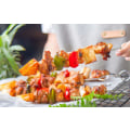 Miniatyrbillede 4 af 5: 8 tommer rustfrit stål spyd, stegegås nål grillspyd, grillspyd, shish kebab kabob spyd 10 stk