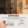 Miniatyrbilde 3 av 5: 2 stk R7s 118mm LED-pære 30W Dimbar, Varmt Hvit 3000k, Ingen Flimmer, 3000lm, 360° Strålebelysning