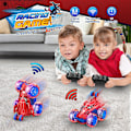 Miniatyrbild 3 av 5: Fjärrstyrda bilar leksaker för 3-12 år gamla pojkar flickor, Monster Truck pojkar leksaker ålder 3-12  Bil påskpresenter för barn presenter fFödelsedagspresenter för pojkar