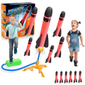 Miniatyrbilde 1 av 8: Gutte leker for 3-12 år gamle gutter, hageleker for barn gutter jenter gaver 3-9 år gamle gutter leker 3-9 utendørs spill bursdagsgaver for barn leker Ga Rocket Theme6pcs Rocket Theme6pcs
