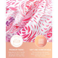 Miniatyrbillede 4 af 7: Badehætter, Genanvendelige Badehætter 2 Pakker til Kvinder Langt Hår, Dobbelt Lag Vandtæt Badehætte til Piger, Blomsterprint Romantic Petals XLarge (Pack of 2)
