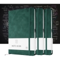 Miniatyrbillede 5 af 5: A5 Notebook Journal Notebook A5 Notisblok PU Læder Notebook til Kontor Skole Hjem Forretning Skrivning & Notering 200 Sider (100 Ark)-Grøn