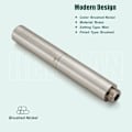 Miniatyrbild 6 av 8: Handhållen dusch Handhållen duschspray Badrum duschstav Högtryck Lyx handdusch Mässing Högflödes handduschhuvud, Dubbla funktioner Brushed Nickel Dual Functions Style