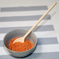 Miniatyrbild 8 av 8: ch Långa träskedar för matlagning - Ovala träblandningsskedar för bakning, matlagning, omrörning - Såsskedar gjorda av naturligt bokträ - Set om Brown 3