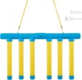 Catch the Sticks Game Reaction Training Toy Falling Sticks Game Catch Game 3 Falling Speeds Adjustable (Yellow)