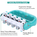 Miniatyrbild 2 av 6: Anti Cellulite Massager Fascia Release och Muskelmassage Roller Mini Trigger Point Deep Tissue Myofascial Release Tool Body Massager för Män och Green