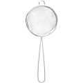 Miniatyrbillede 1 af 4: 7 cm lang håndteret metalkølle, køkkenredskab og ideel til at si, dræne, vaske og et bredt udvalg af fødevarer, med et fint net til nem Tin 7cm / 2.75 Inches