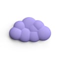 Miniatyrbillede 2 af 2: Keyboard Cloud Håndledsstøtte, Cloud Musearm Håndledsstøtte Sød, Keyboard Memory Foam Håndledsstøtte, Ergonomisk Skridsikker Armstøtte, Smertelindring (Lilla) Purple
