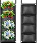 Fickor Väggplanteringspåsar, Vertikal Planteringspåse, Väggficka för Växter, för Balkong, Utomhus, Trädgård, Gård