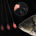 Miniatyrbilde 5 av 7: 200 M fiskesnøre, 0,4 mm nylon fiskesnøre 6,0 spole klar monofilamentsnøre usynlig fiskesnøre for fiskehengende håndverk Transparent 0.26mm