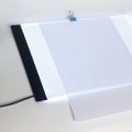 Pikkukuva 3 / 5: A4 LED-piirtopöytä - Valopöytä / Valotaulu - Kannettava valkoinen