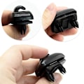 Miniatyrbillede 6 af 8: 1 stk. Auto Solskærm Klips Solskærm Klips, Krog Beslag Hanger Udskiftning til Audi A1 A3 A4 A5 Q3 Q5(8E0 857 562) A7 B6 B7 B8 S4 S5 Reference Dele Nr. Grey