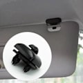 Pikkukuva 3 / 8: 1 kpl auto auringonlippa pidike auringonlippa pidike, koukku pidike ripustin korvaava Audi A1 A3 A4 A5 Q3 Q5(8E0 857 562) A7 B6 B7 B8 S4 S5 viitenumerot Grey