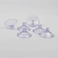 Miniatyrbilde 4 av 5: 20 små sugekopper laget av transparent plast - 35mm Transparent