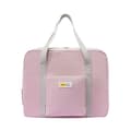 Hopfällbar resväska duffelväska toteväska handbagage (rosa)