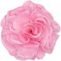 Stof Stor Rosenblomst Broche Blomst Broche ROSA pink