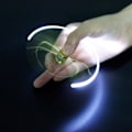 Miniatyrbillede 4 af 5: Fingertip Fidget Pen - Nem roterende dekomprimerende legetøj - Snurretoppe til skoler (x)