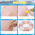 Miniatyrbillede 2 af 5: Oppustelig Badering Oppustelig Gummiring Oppustelige Pool Flydere Oppustelig Flydende Ring Pool Oppustelige Ting til Børn Sommer Strand Pool Party Pink plaid